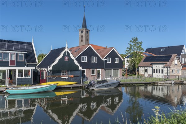 Village view at the Schermerdijk