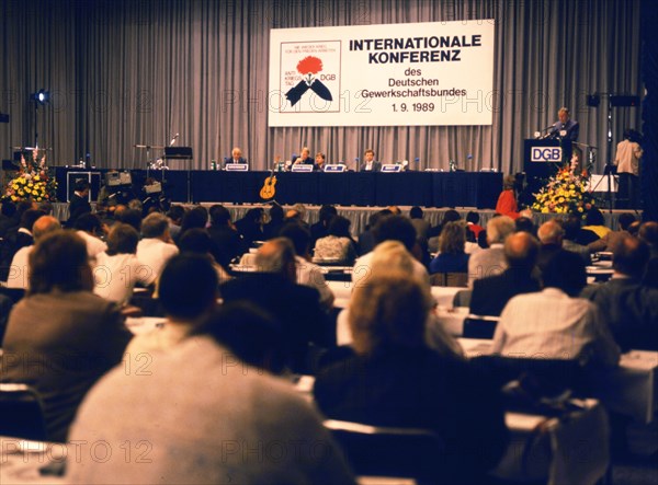 The International Conference of the German Trade Union Confederation