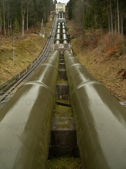 Schwarza dam downpipes