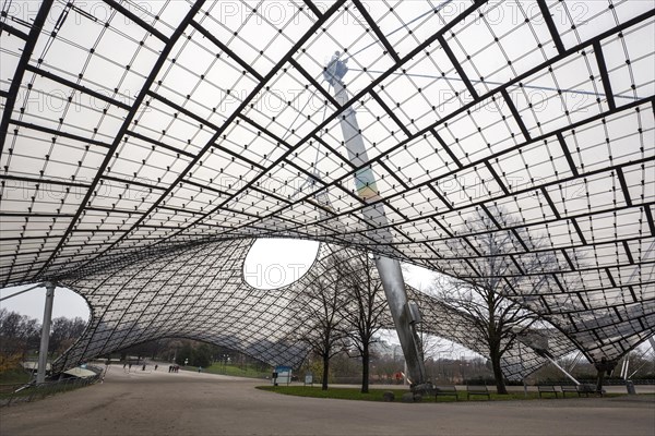 Tent roof in the Olympic Park