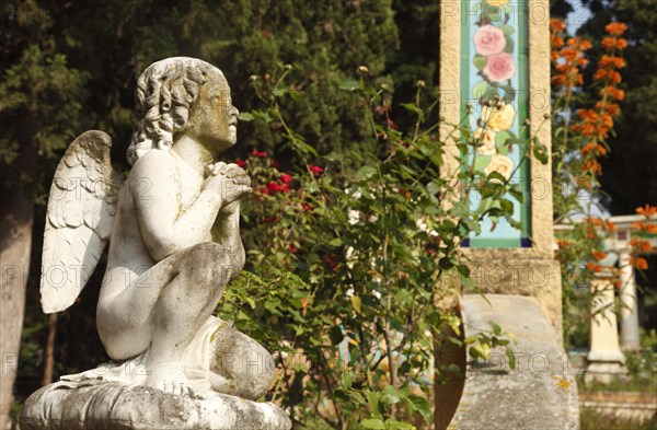 The Fontana Rosa garden of the Spanish novelist Vicente Blasco-Ibanez in Menton