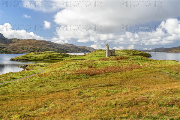 Castle Ruins Scottish Highlands