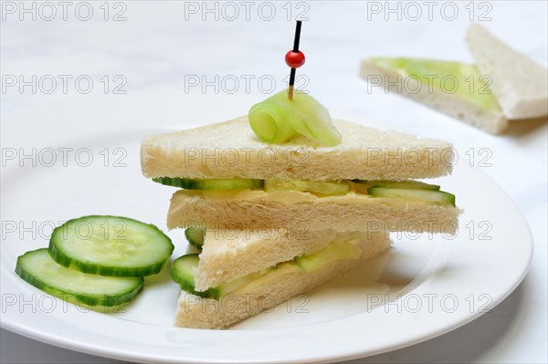 English cucumber sandwich