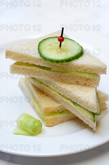 English cucumber sandwich