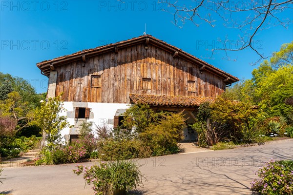 Traditional farmhouse in the Iturraran Natural Park in Pagoeta