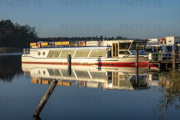 Boat landing stage at Grienericke Lake