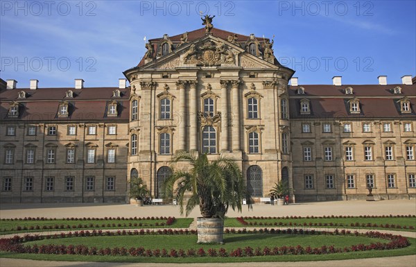 Weissenstein Castle was built between 1711 and 1718 under Lothar Franz von Schoenborn