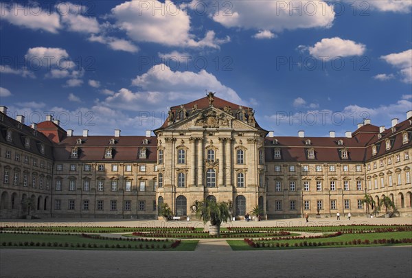 Weissenstein Castle was built between 1711 and 1718 under Lothar Franz von Schoenborn