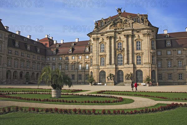 Weissenstein Castle was built between 1711 and 1718 under Lothar Franz von Schoenborn