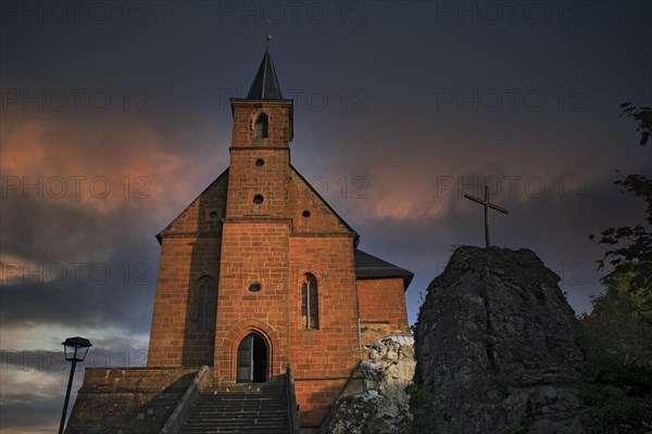 The Guegel is one of the best-known pilgrimage churches in Franconia