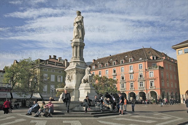 At Waltherplatz in Bolzano