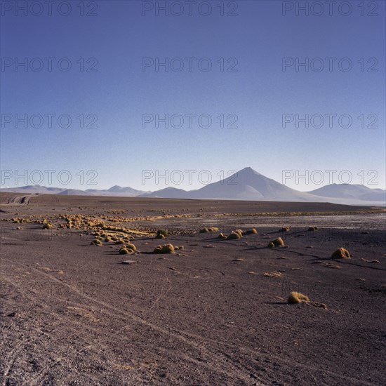 Atacama Desert Bolivia Plateau Mountain Panorama