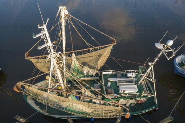 Crab boat in the harbour of Greetsiel