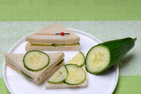 English cucumber sandwich