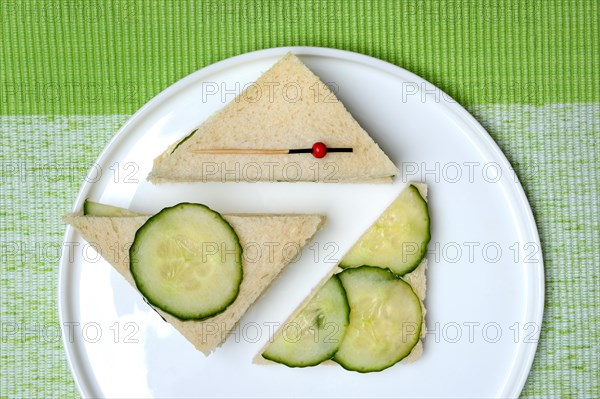 English cucumber sandwich