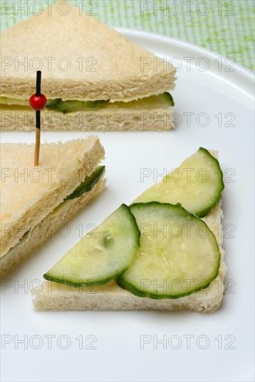 English cucumber sandwich