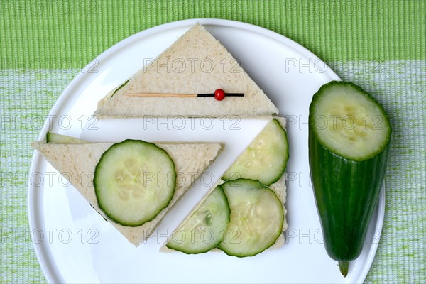 English cucumber sandwich