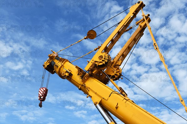 Crane hook of a truck crane