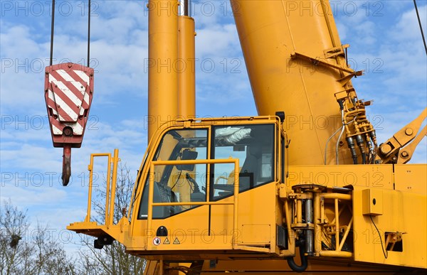 Crane hook of a truck crane