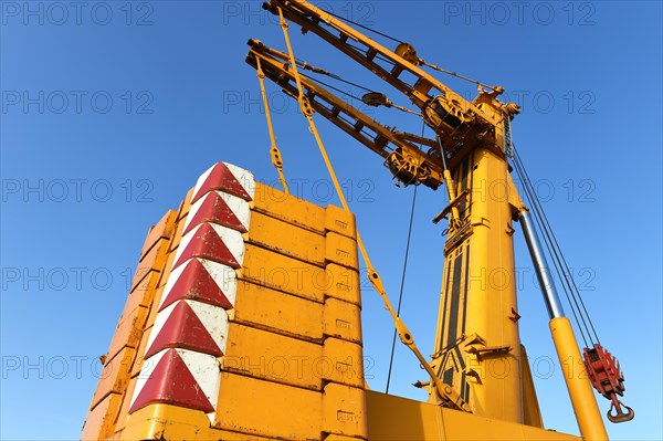 Counterweight of a truck crane