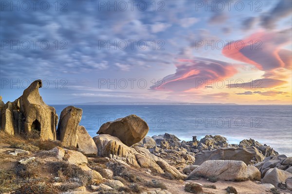 Rock formations at Capo Testa