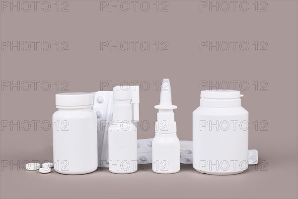 Various medication for cold and flue