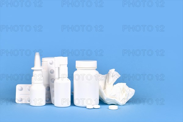 Various medication for cold and flue
