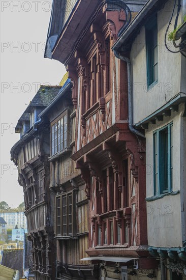 Half-timbered houses