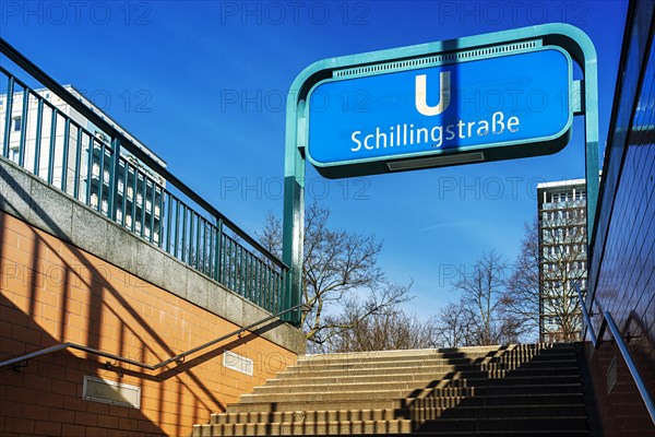 U train station Schillingstrasse