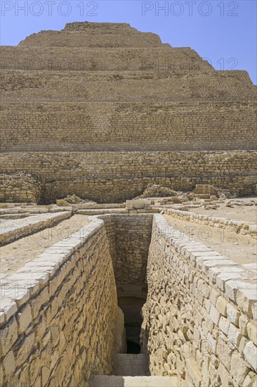 Access to the substructure in the Temple of the Dead