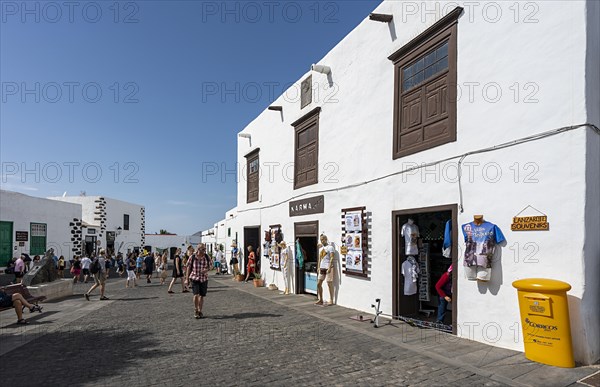 Sunday market and old town of Teguise