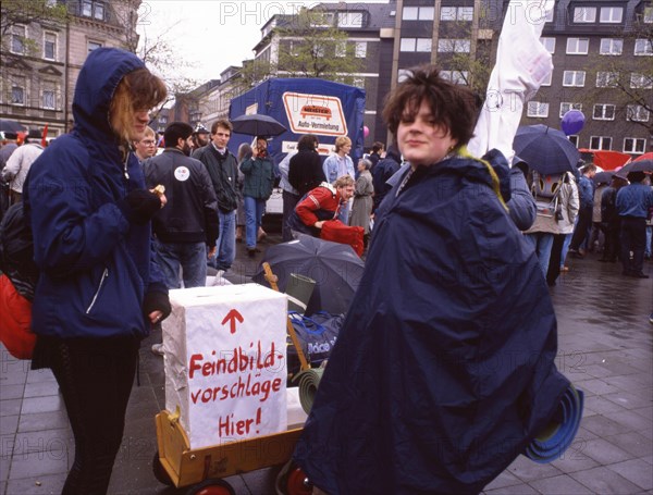 The traditional Easter march