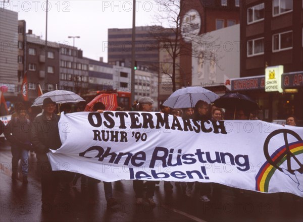 The traditional Easter march