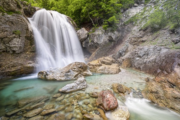 Waterfall in the Garnitzenklamm