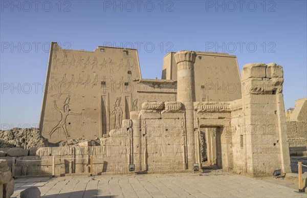 Mammisi in front of the Temple of Horus