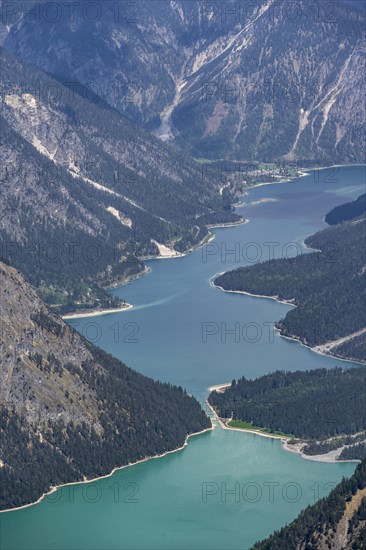 View from Thaneller to the Plansee