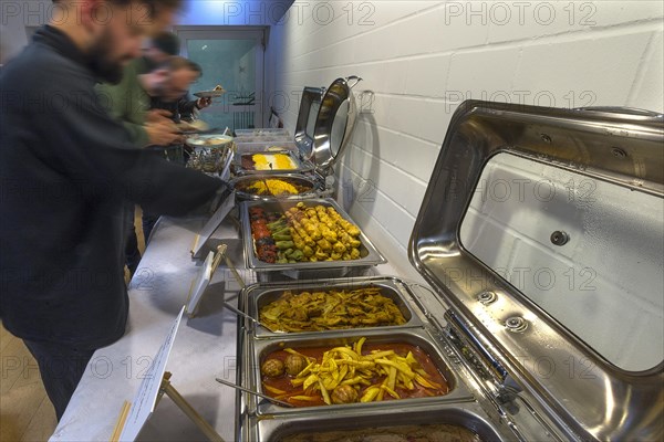 Persian buffet at a party