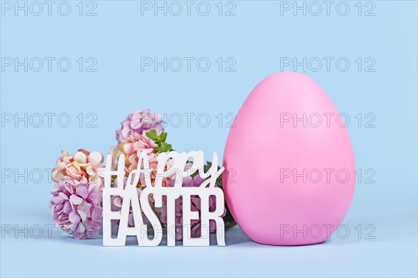 Large pink Easter egg