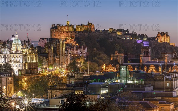 View of the Old Town from Calton Hill