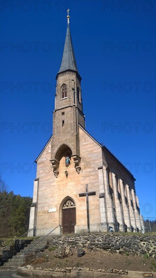 Maria Hilf neo-Gothic chapel