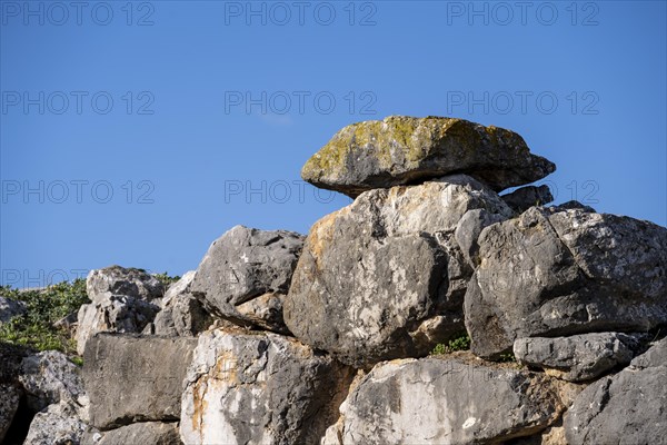 Ruins of the Mycenaean site of Tiryns