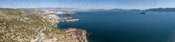 Industrial harbour