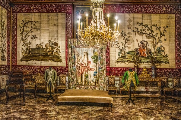 Mirto palace with authentic decorations and original furniture represents the lifestyle of a wealthy family of the 18th century