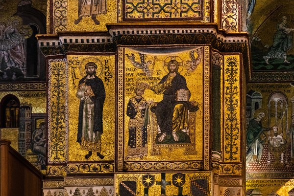 Byzantine gold ground mosaics