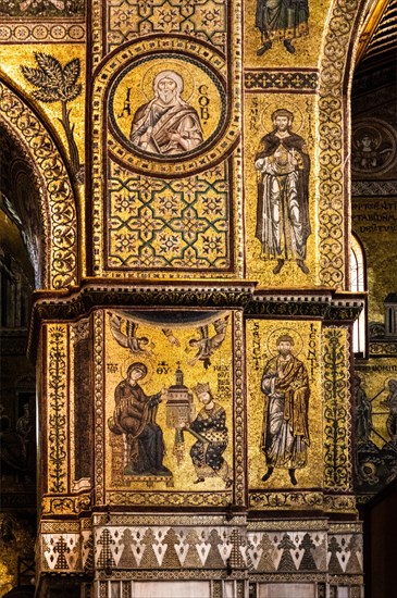 Byzantine gold ground mosaics