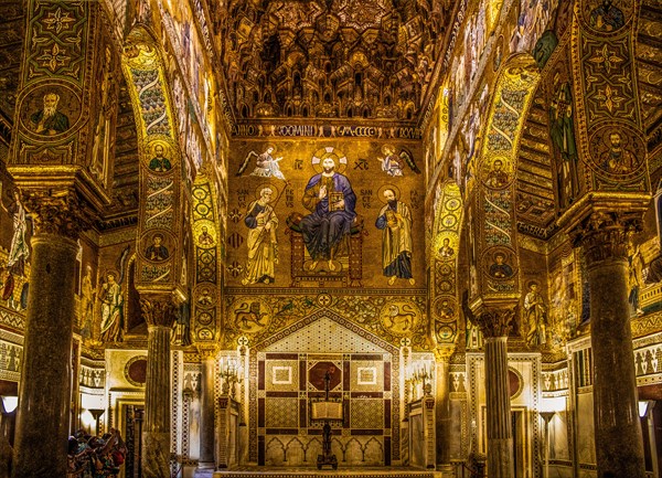 Main apse with the royal throne