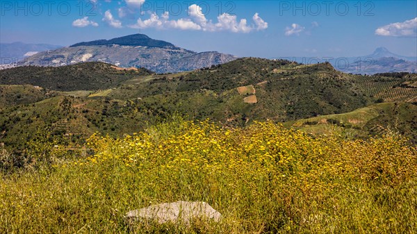 Hellenistic ancient theatre from the 3rd century BC with grandiose panorama