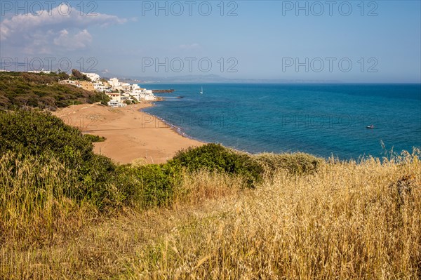 View of the beach from the Acropolis