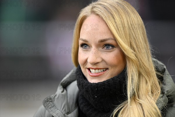 SKY sports presenter Katharina Kleinfeldt