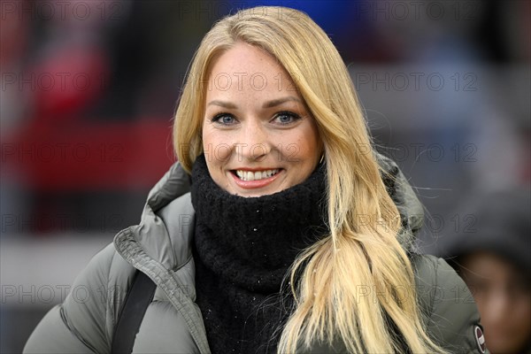 SKY sports presenter Katharina Kleinfeldt